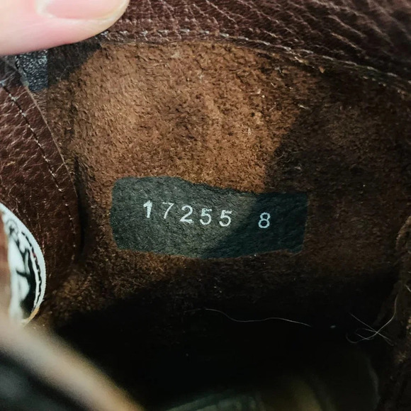 Nice! $428 Women's FRYE Sabrina 6G Lace-up LEATHER BOOTS Size 8 - Picture 15 of 16